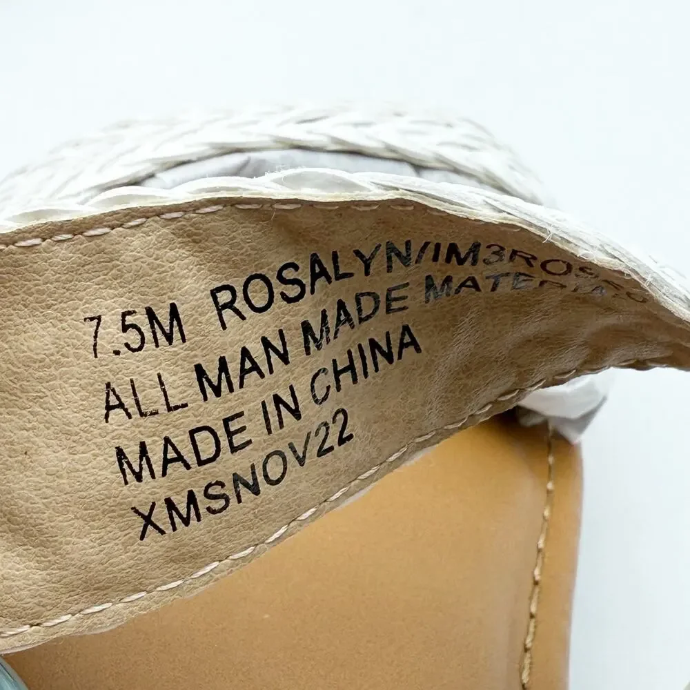Isaac Mizrahi Live Womens Rosalyn Sandals US 7.5 M EU 37.5 White NIB
